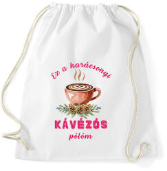 printfashion karácsony kávé - Sportzsák, Tornazsák - Fehér (17764265)