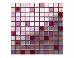 Szklane Mozaiki Üvegmozaik Barbie Rózsaszín Viola Hanga Lila (MS144)