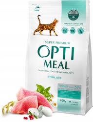 Optimeal Superpremium ivartalanított macskáknak pulykahússal 700g