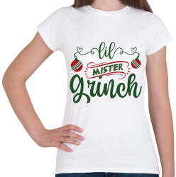printfashion lil mister grinch-01 - Női póló - Fehér (17774098)