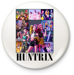 printfashion Huntrix Kpop Demon Hunters - Kitűző, hűtőmágnes - Fehér (17732523)