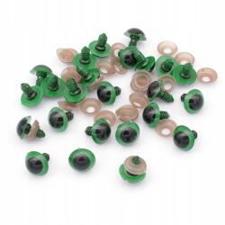 MIXFORM Biztonsági szemek menetes és szorító játékhoz, műanyag zöld 16mm, 20pár (13WB23559)