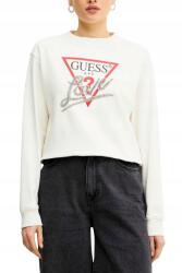 GUESS Love fehér női pulóver, L (W5RQ04KB683)