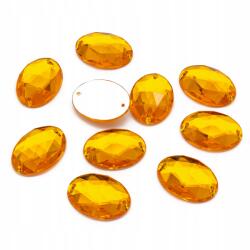 MIXFORM Varrható strasszok akril ovális 18x13x5mm 10db (14WB8647)