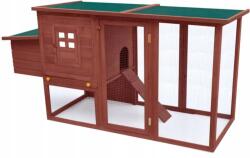 vidaXL Tyúkketrec, fa tyúkól egy tojástartóval (171423)