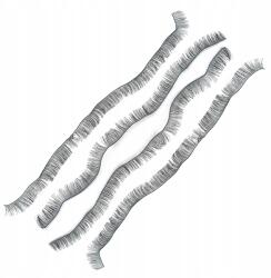 MIXFORM Szempilla játékhoz, babákhoz, szálas, fekete, 195x8mm, 4db (13WB30411)