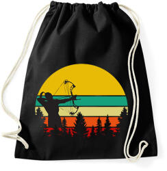 printfashion Női íjász - Sportzsák, Tornazsák - Fekete (17766966)