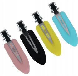 Ponik's csatok szürke 4 db (Profesjonalne Klipsy Fryzjerskie Mocne)