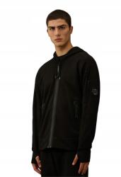 C.P. Company fekete cipzáras férfi pulóver Hooded Open XXL (17CMSS025A005086W)
