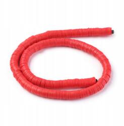 Mixform Öko Polimer agyag gyöngyök, Handmade, Heishi, 8x0.5-1mm, 370db/43cm/semmi (13WB29984)