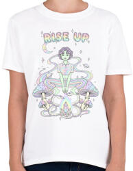 printfashion rise up 2 - Gyerek póló - Fehér (17761089)