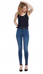 Only Kék Szoknyás Farmer Nadrág, Size S/30, 69% pamut