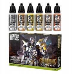 Green Stuff World Gsw Festékkészlet Króm (8436574506327)