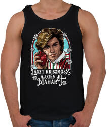 printfashion Lászt Kriszmösz - Férfi atléta - Fekete (17804324)