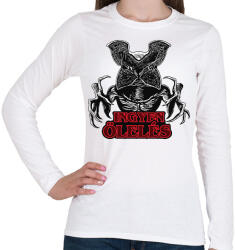 printfashion Stranger Things - Demogorgon - Ingyen Ölelés - Női hosszú ujjú póló - Fehér (17837276)