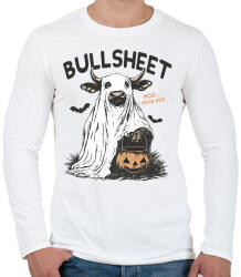 printfashion Bullsheet - Férfi hosszú ujjú póló - Fehér (17748795)