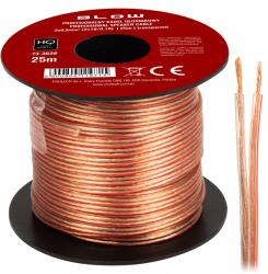 BLOW Hangszórókábel Kéteres Led Orsó 2x0, 50mm 25m Hq 2x0, 5 (73-362#)