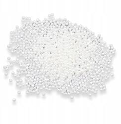 Mixform Golyók Akril Gyöngy utánzat, Kerek, Fehér, 3mm, Lyuk nélkül, 25g~1600db (13WB30253)