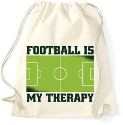 printfashion Foci a terápiám - Sportzsák, Tornazsák - Natúr (17826672)