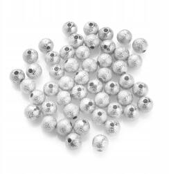 Mixform Texturált sárgaréz gyöngyök kerek 6mm 50db (14WB7480)