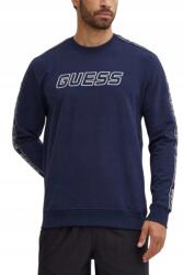 GUESS sötétkék férfi pulóver Arlo Cn M lámpákkal (Z4GQ24K6ZS1)