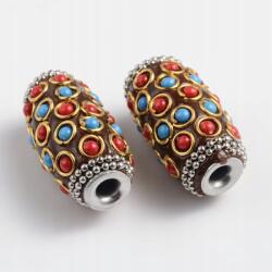 Mixform Polimer agyag gyöngyök 32x18mm 2db (13WB12784)