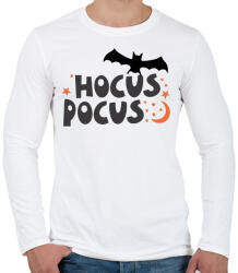 printfashion Hocus pocus - Férfi hosszú ujjú póló - Fehér (17752044)