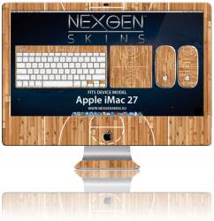 Nexgen skins 3D hatású iMac 27" tok szett (Hardwood Cla) (758524873999)