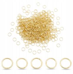 MIXFORM Görgők Szimpla Rozsdamentes acél, Aranyozott 18K, 6x0.7mm, 500db (13WB31817)