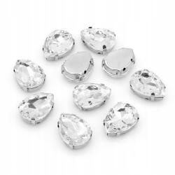 MIXFORM Varrható strasszok kosárban Üveg 14x10mm 10db (13WB25565)