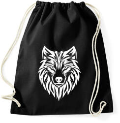 printfashion Farkas - Sportzsák, Tornazsák - Fekete (17727718)