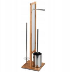 WENKO Bambusz Papírtartó Állvány Wc Kefe 3az1ben Wenko (64325432)