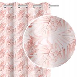 Prestiqua Függöny Hibiscus 140x220 Levelek Kerekek Átvezetők (Polski Produkt)