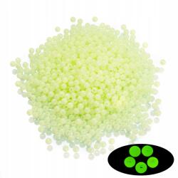 Mixform Sötétben világító akril gyöngyök 4mm 800db/25g (13WB23913)