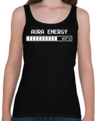 printfashion AURA ENERGY 67 - Női atléta - Fekete (17788625)