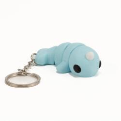  Kulcstartó gyerekeknek állatok 3D nyomtatás színes narwal baby kék flexibilis (narwal błękitny)