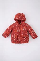 DeFacto Nyomott Mintás Gyerek Pehelykabát, Size 92, 100% poliészter, többszínű