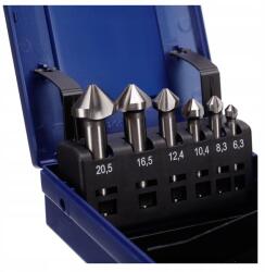 Exact Hss-e Kúpos Kotrógép Készlet Kobalt Fém És Rozsdamentes Acél (EX05727A)