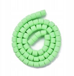 Mixform Polimer agyag gyöngyök, Handmade, Oszlop, 6.5x6mm, 58db/38cm/szál (13WB30035)