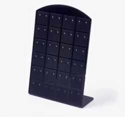 MIXFORM Fülbevalótartó állvány, műanyag, fekete, 8.7x3.5x13.5cm, 1db (13WB19280)