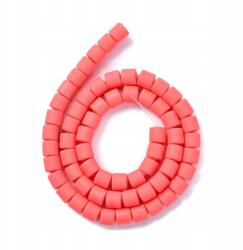 Mixform Polimer agyag gyöngyök, Handmade, Oszlop, 6.5x6mm, 58db/38cm/szál (13WB30024)