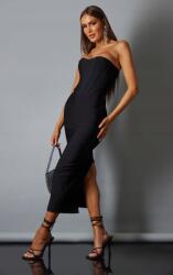 Prettylittlething IC43212 Prettylittlething Kötött Ruha MIDI Nyitott Vállú (44) XL