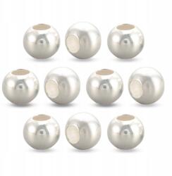 Mixform Ezüst 925 Kerek gyöngyök, 3x2.5mm, Lyuk 1mm, 10db (13WB21411)