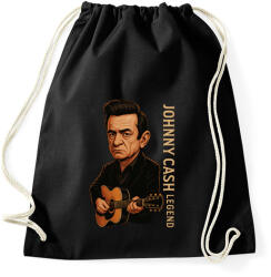 printfashion Johnny Cash Legend - Sportzsák, Tornazsák - Fekete (17767866)