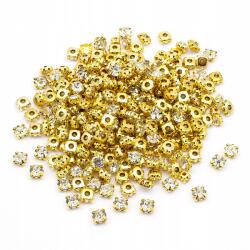 MIXFORM Varrható strasszok Üveg és sárgaréz 8x5.5mm 288db (13WB28125)