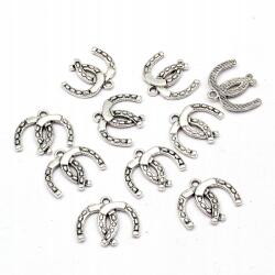 MIXFORM Patkó medál fém ötvözet 17x20x2mm 10db (13WB19925)