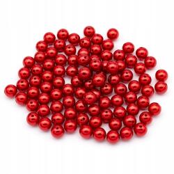 Mixform Gyöngy akril gyöngyök, kerek, Szín: Barna 10mm 105db/50g (13WB14362)