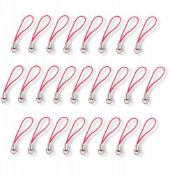 Mixform Kulcstartó alap, Nylon és sárgaréz, Piros, 60 mm, Kerék: 8 mm, 25 db (13WB26213)