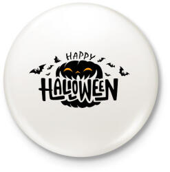 printfashion happy halloween - Kitűző, hűtőmágnes - Fehér (17772221)