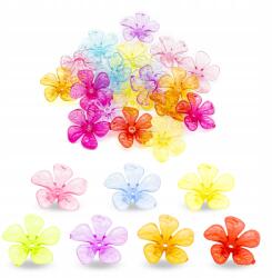 Akril rátétek gyöngyökhöz 25.5x26x7.5mm 26db/25g (13WB14160)